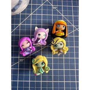 MONSTER HIGH Mystery Minis PVC Fashion Doll Bundle 5Pc Collectible Lot 20119
